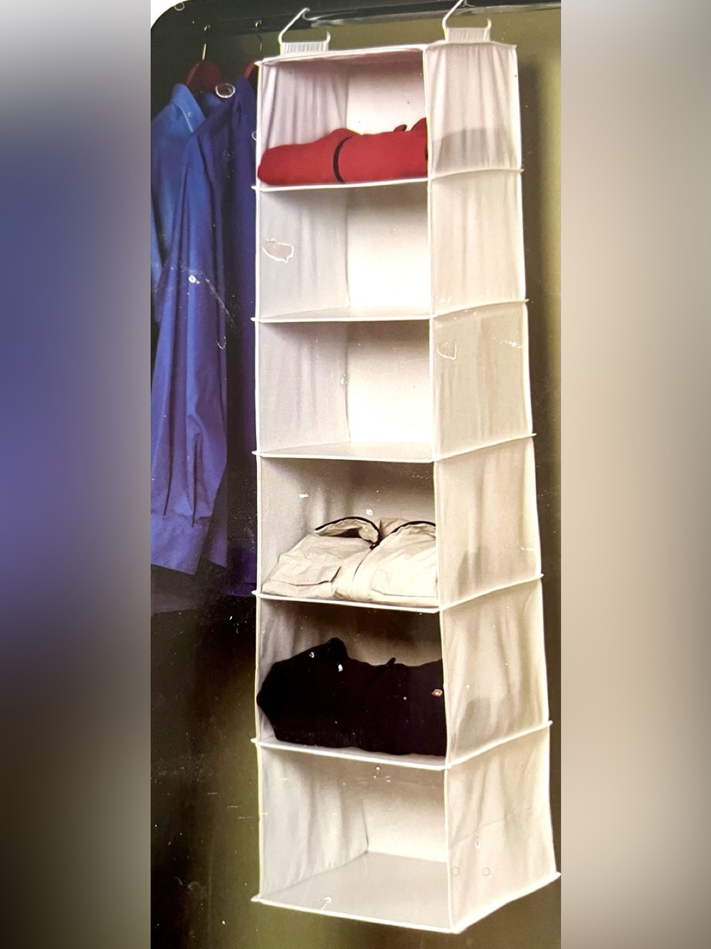 6 Shelf Closet Organizer
